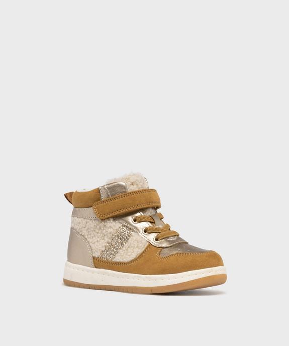Baskets montantes multi-matières fille - Lovely Wings vue2 - LOVELY WINGS - GEMO