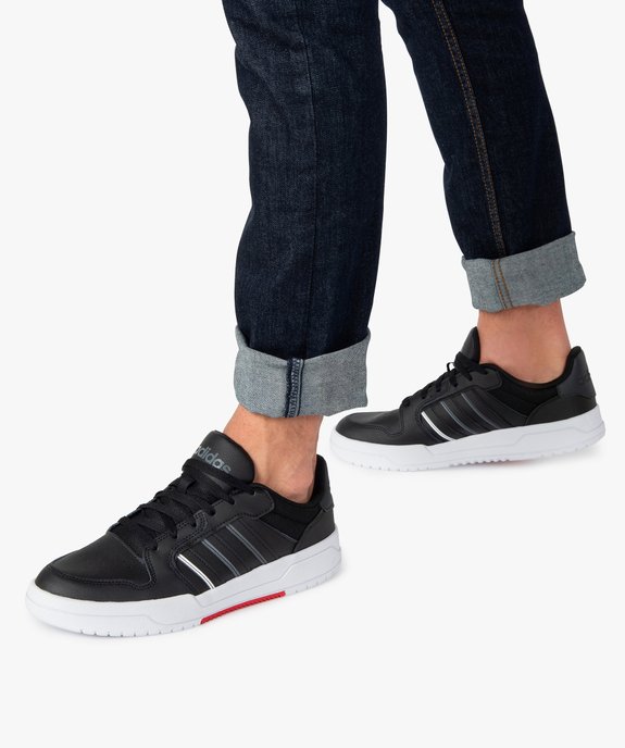 Baskets homme basses unies à lacets – Adidas Entrap vue1 - ADIDAS - GEMO