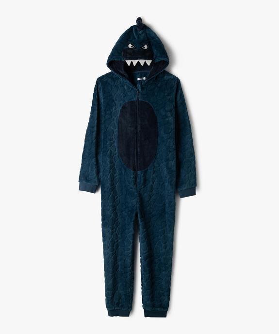 Combinaison pyjama garçon avec motif dragon vue1 - GEMO (JUNIOR) - GEMO