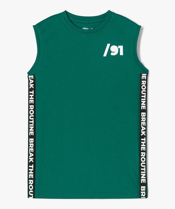 Débardeur en maille légère garçon vue1 - GEMO (JUNIOR) - GEMO