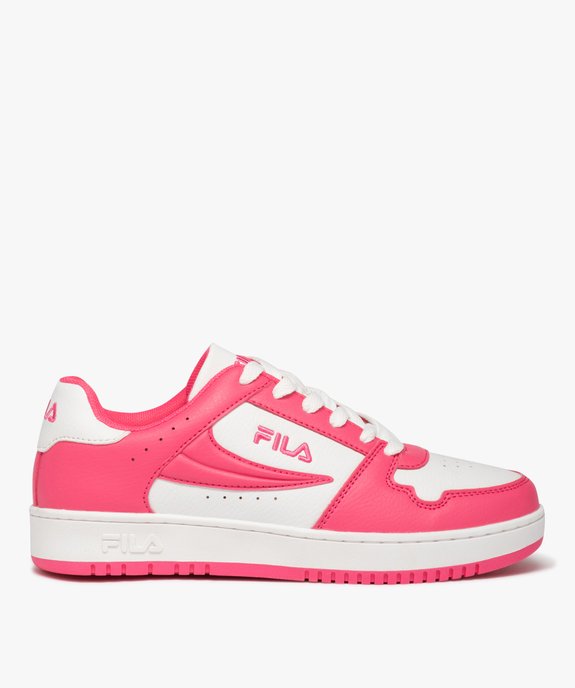 Baskets femme unies avec détails en relief - Fila vue2 - FILA - GEMO