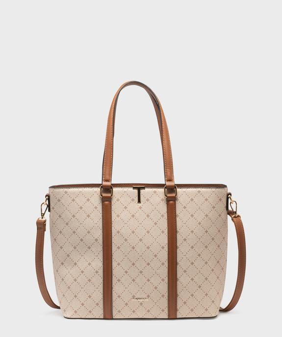 Sac cabas avec bandoulière amovible femme - Torrente vue1 - TORRENTE - GEMO