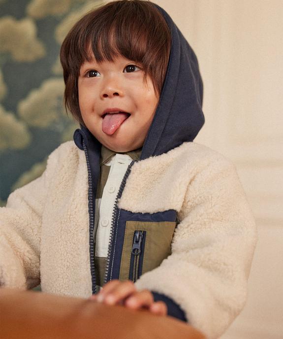 Blouson réversible à capuche bébé garçon - LuluCastagnette vue7 - LULUCASTAGNETTE - GEMO