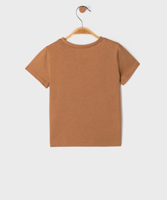 Tee-shirt à message bébé garçon vue3 - GEMO(BEBE DEBT) - GEMO