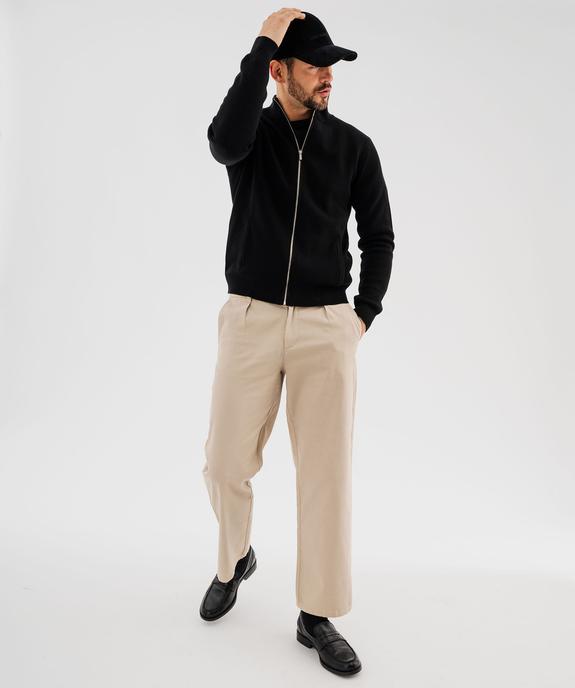 Pantalon chino coupe regular homme vue6 - GEMO 4G HOMME - GEMO