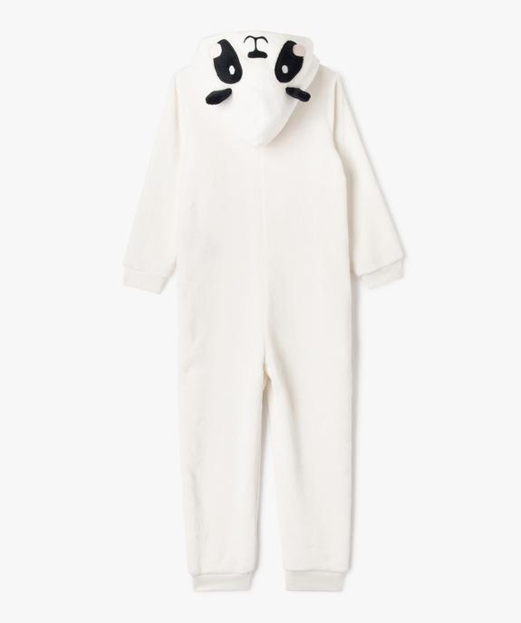 Combinaison pyjama à capuche motif panda fille - GEMO (ENFANT) Combinaison pyjama à capuche motif panda fille vue4 - GEMO (ENFANT) - GEMO