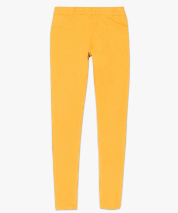 Jegging slim uni coloré vue4 - FOLLOW ME - GEMO