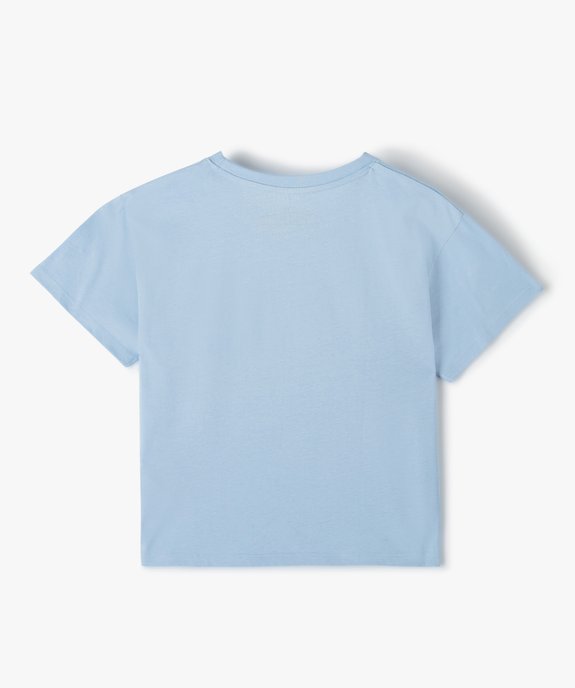 Tee-shirt fille à manches courtes avec motif – My Hero Academia vue3 - MY HERO ACADEMIA - GEMO