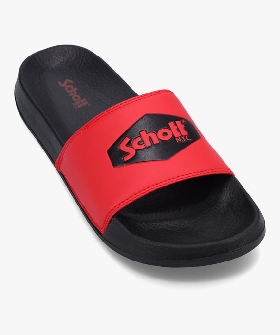 Mules de piscine homme bicolores – Schott N.Y.C. vue5 - SCHOTT - GEMO