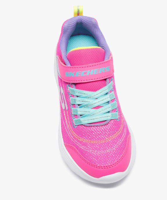 Baskets fille en mesh et fils brillants – Skechers Snap Sprints vue5 - SKECHERS - GEMO
