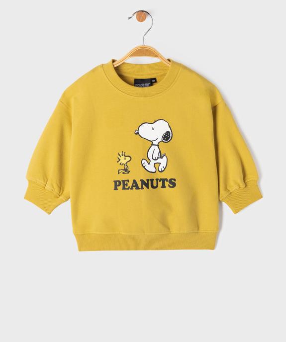 Sweat avec motif Snoopy devant et dos bébé garçon - Peanuts vue1 - SNOOPY - GEMO