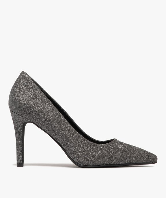 Escarpins femme à talon aiguille et bout pointu  vue2 - GEMO(URBAIN) - GEMO