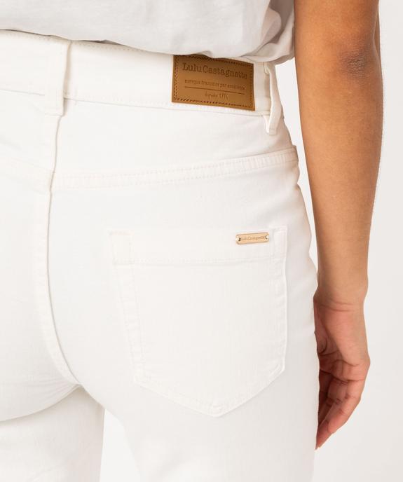 Jean flare avec braguette boutonnée femme - LuluCastagnette vue5 - LULU CASTAGNETT - GEMO