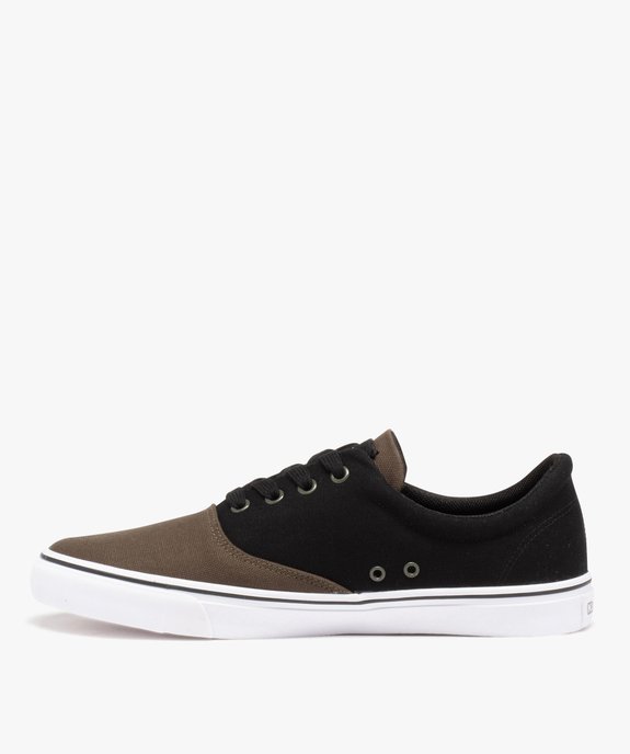 Baskets en toile skateshoes homme - Kappa Nisio vue3 - KAPPA - GEMO