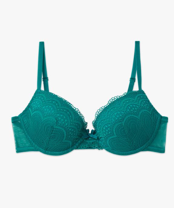 Soutien-gorge corbeille en dentelle à armatures vue4 - GEMO(HOMWR FEM) - GEMO