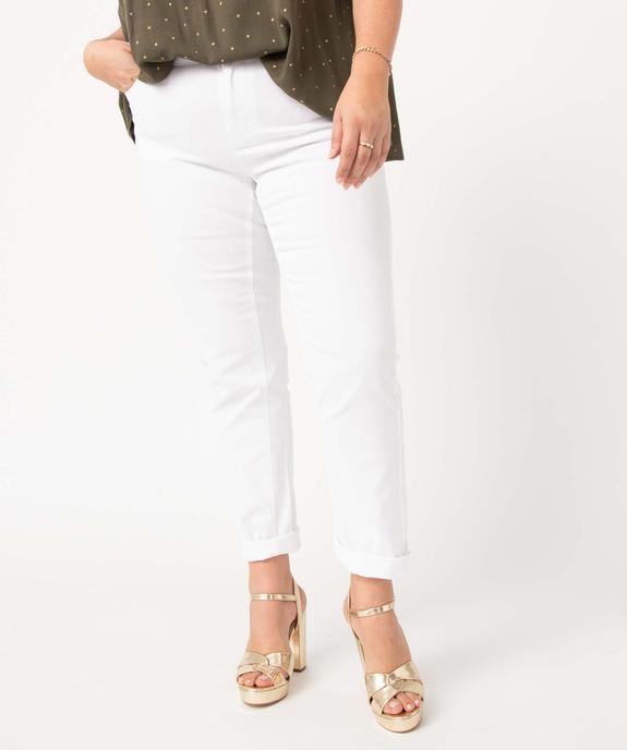 Jean femme grande taille coupe regular vue2 - GEMO 4G GT - GEMO