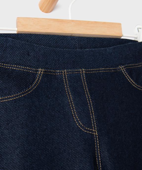 Jegging à taille réglable et revers bébé fille vue2 - GEMO(BEBE DEBT) - GEMO