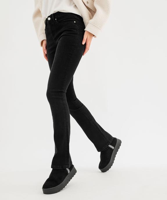 Jean bootcut taille normale femme vue1 - GEMO 4G FEMME - GEMO