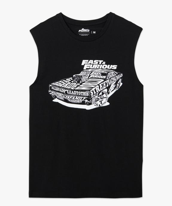Débardeur homme avec motif sur le buste – Fast and furious vue4 - NBCUNIVERSAL - GEMO