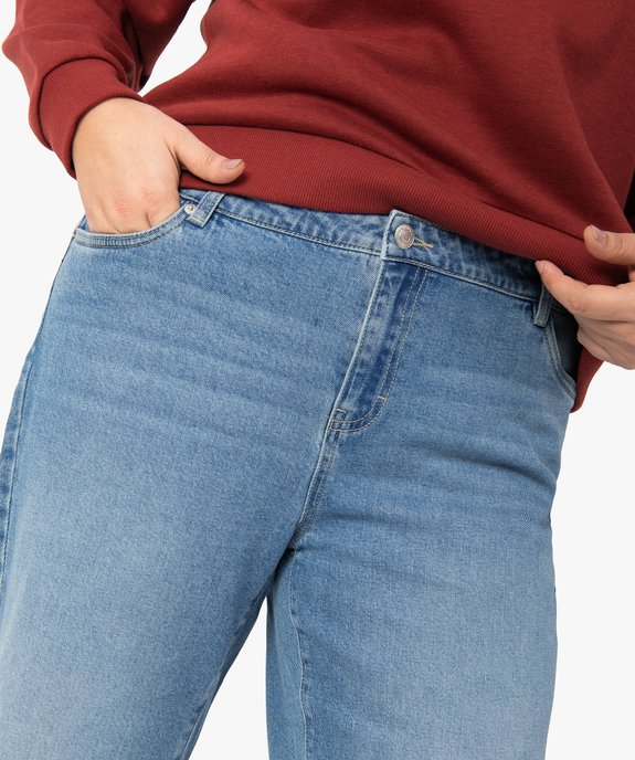 Jean femme grande taille coupe ample vue2 - GEMO 4G GT - GEMO