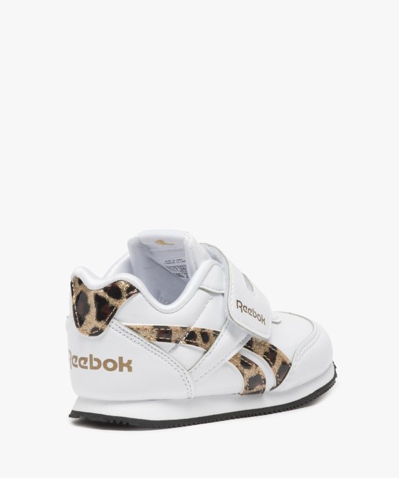 Baskets fille avec empiècement fantaisie - Reebok  vue4 - REEBOK - GEMO