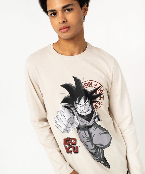 Pyjama 2 pièces en jersey de coton imprimé San Goku homme - Dragon Ball Super vue2 - DRAGON BALL Z - GEMO