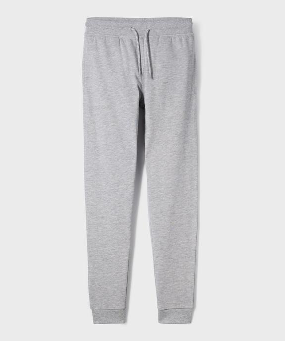 Pantalon de jogging avec intérieur molletonné garçon vue7 - GEMO (JUNIOR) - GEMO