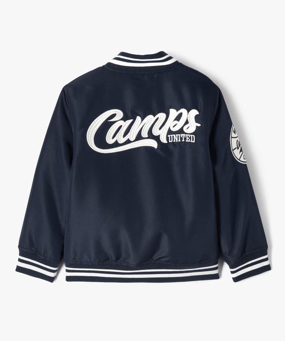 Blouson matelassé avec broderie dans le dos garçon - Camps United vue5 - CAMPS - GEMO