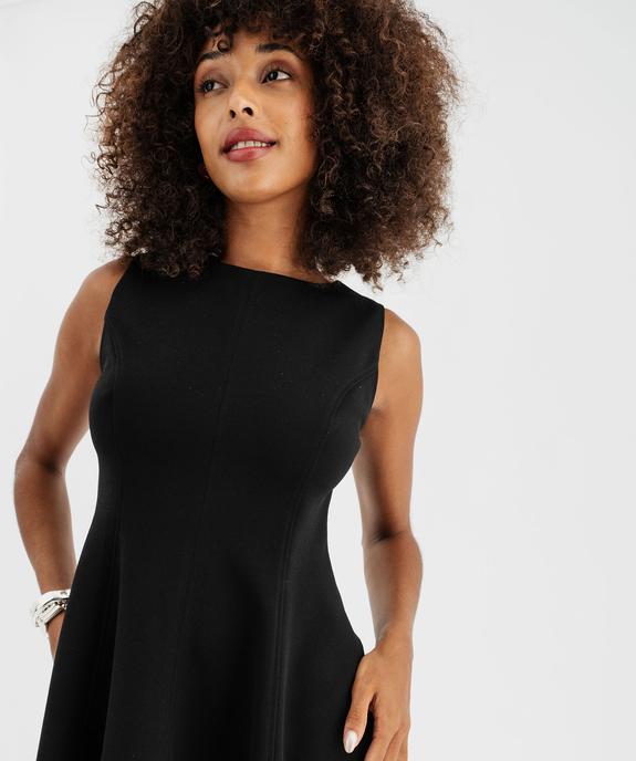 Robe courte sans manches bas évasé femme vue3 - GEMO 4G FEMME - GEMO