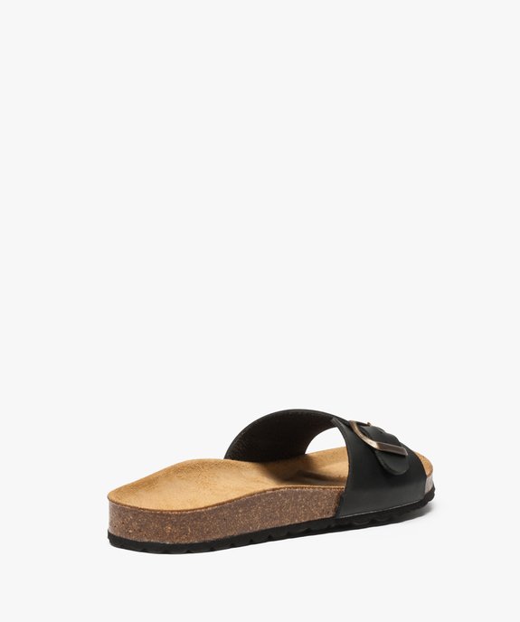 Sandales homme avec large bride à boucle vue4 - GEMO (CASUAL) - GEMO
