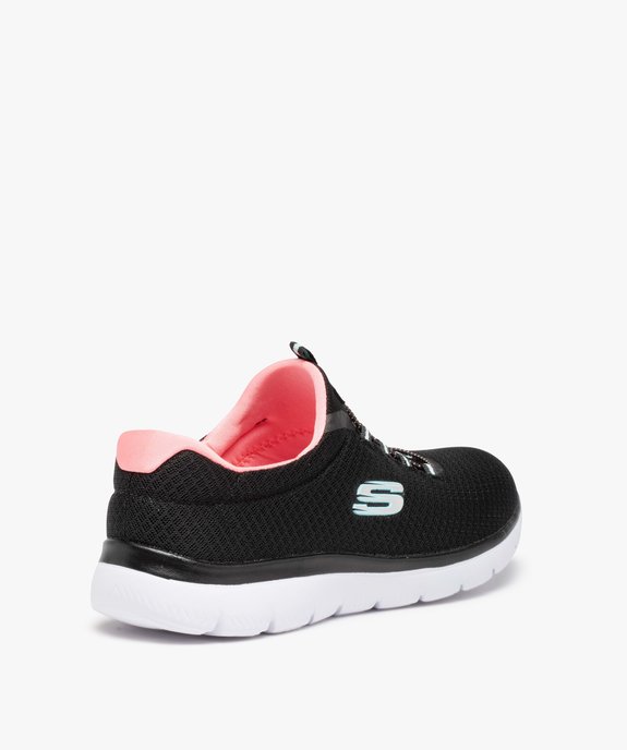Baskets femme dessus mesh - Skechers Summits vue4 - SKECHERS - GEMO
