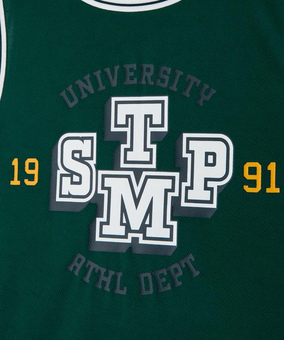 Débardeur sport esprit campus garçon vue2 - GEMO (JUNIOR) - GEMO