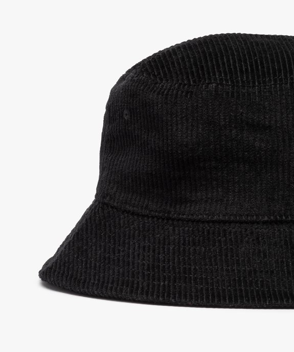 Chapeau femme forme bob en velours côtelé vue2 - GEMO (ACCESS) - GEMO