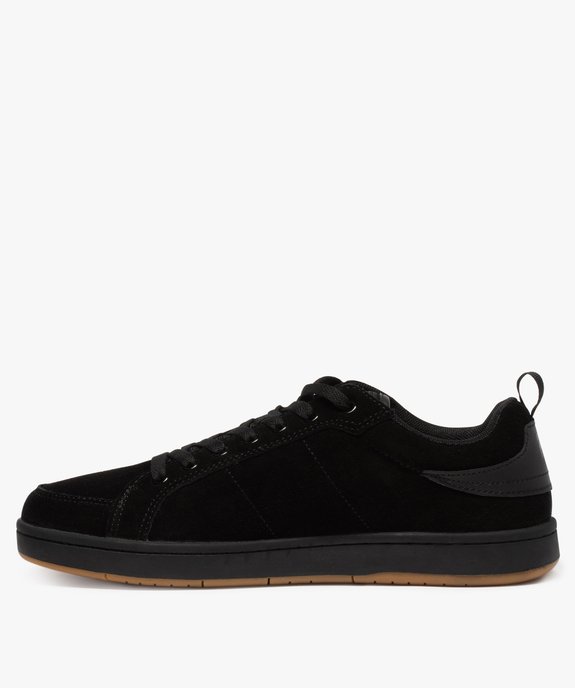 Baskets homme à lacets dessus cuir - Fila Tige unie vue3 - FILA - GEMO