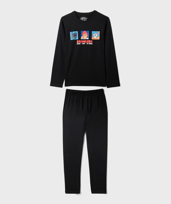 Pyjama en jersey de coton imprimé garçon - Brawl Stars vue1 - BRAWL STARS - GEMO