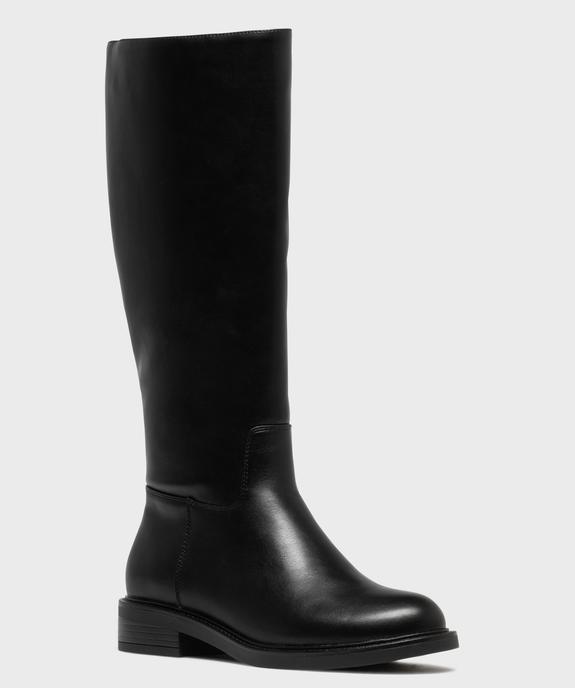 Bottes cavalières à bout rond femme - Valentina Baldano vue2 - VALENTINA BALDA - GEMO