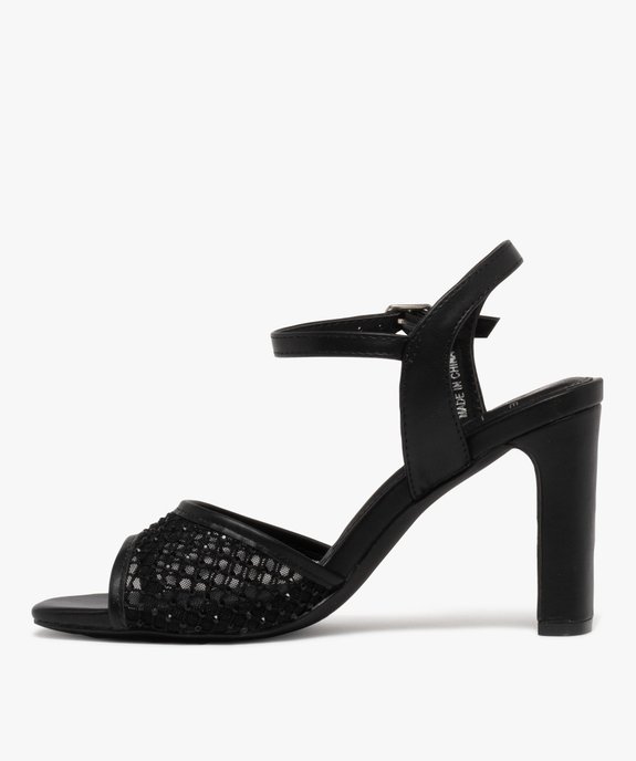 Sandales à talon multibrides femme vue4 - FOLLOW ME - GEMO