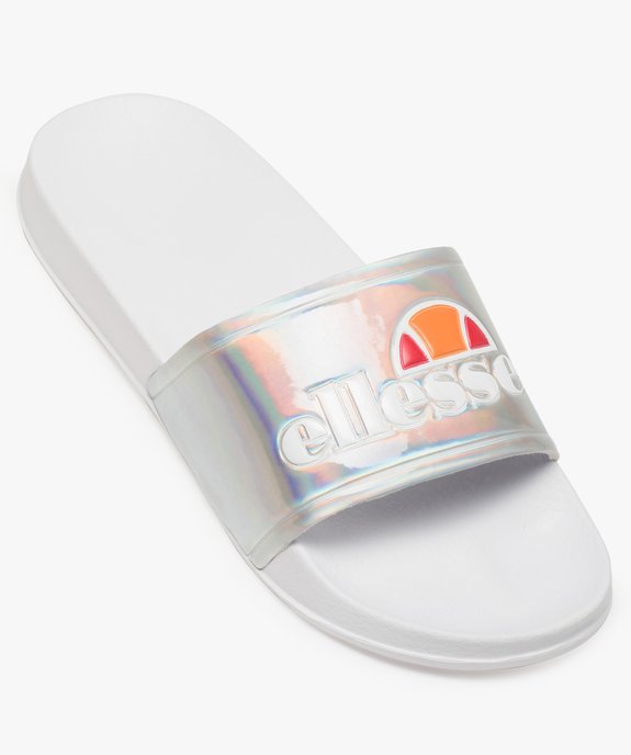 Mules de piscine femme à bandeau métallisé - Ellesse vue5 - ELLESSE - GEMO