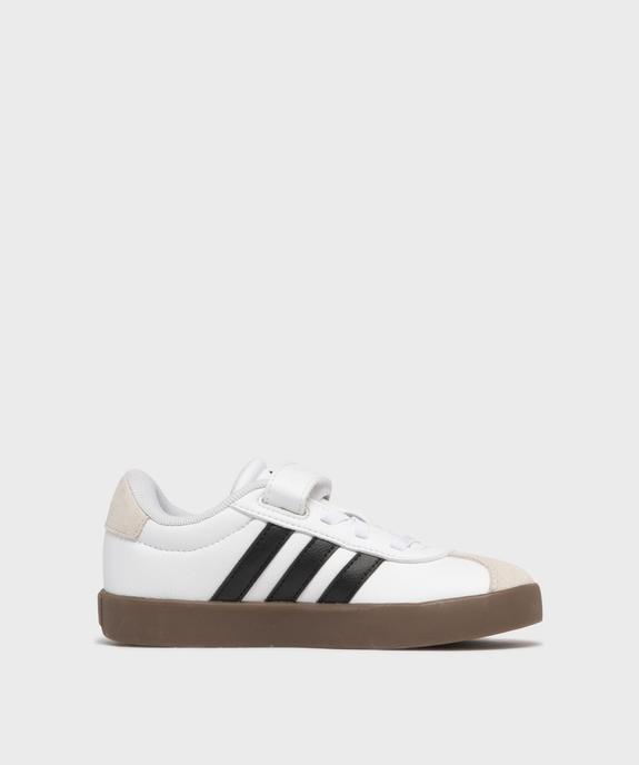Baskets VLCourt 3.0 à scratch garçon - Adidas vue1 - ADIDAS - GEMO