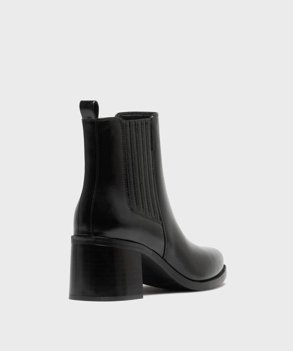 Boots santiags à talon et bout pointu femme vue4 - FOLLOW ME G4G - GEMO