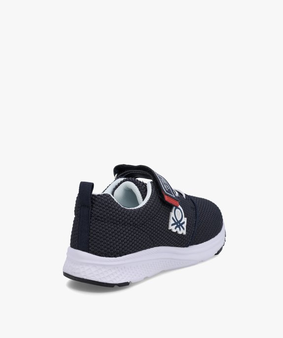 Baskets garçon running dessus maille unie - Benetton vue4 - BENETTON - GEMO