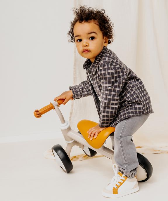 Chemise à carreaux en matière extensible bébé garçon vue5 - GEMO(BEBE DEBT) - GEMO