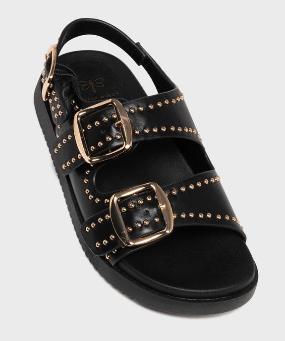 Sandales à clous métalliques ajustables par 3 boucles fille - Lovely Wings vue5 - LOVELY WINGS - GEMO