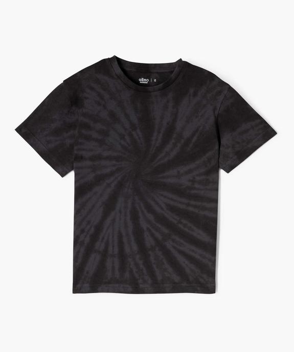 Tee-shirt manches courtes tie and dye garçon vue1 - GEMO 4G GARCON - GEMO