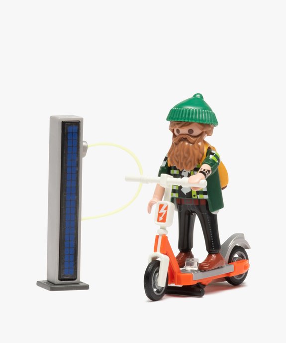 Jeu figurine et trottinette - Playmobil  vue2 - AUTRES MARQUES - GEMO