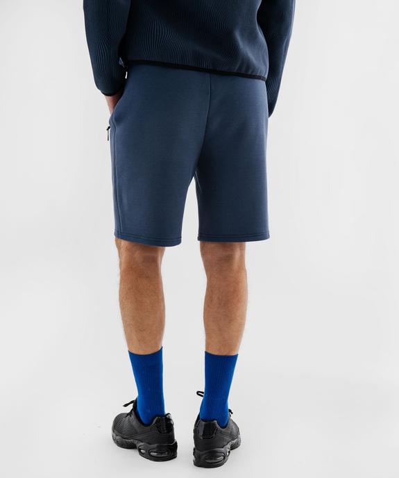 Bermuda de sport avec poches zippées homme vue3 - GEMO (HOMME) - GEMO