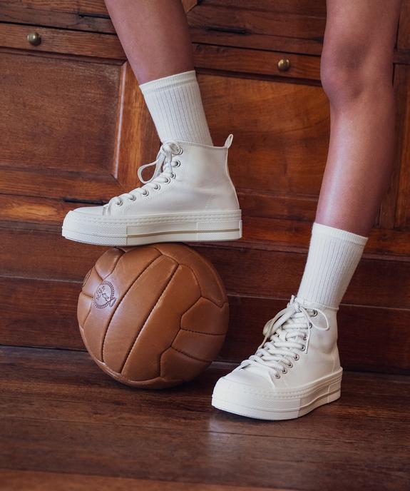 Baskets montantes en toile femme - Camps United vue1 - CAMPS - GEMO