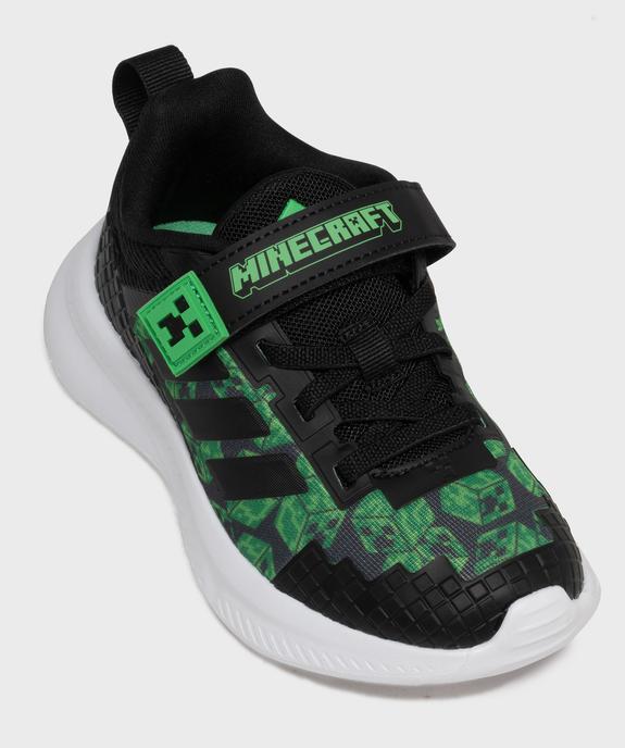 Baskets basses Minecraft Fortarun 4.0 garçon - Adidas Minecraft  vue5 - ADIDAS - GEMO