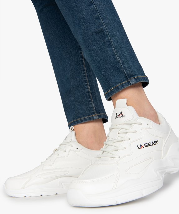 Baskets femme à lacets running unies – LA Gear vue1 - L.A. GEAR - GEMO