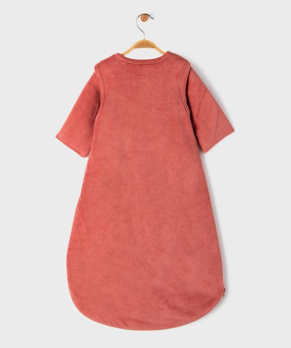 Gigoteuse hiver avec manches amovibles TOG 2,5 bébé fille - GEMO 4G BEBE Gigoteuse hiver avec manches amovibles TOG 2,5 bébé fille vue4 - GEMO 4G BEBE - GEMO